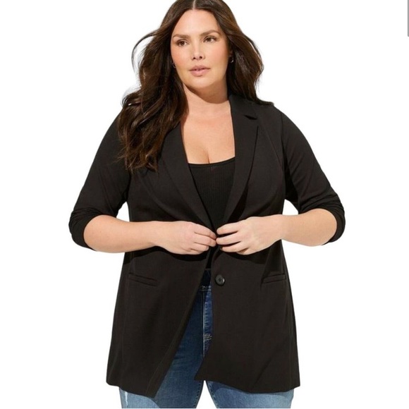 torrid Jackets & Blazers - Torrid Long Sleeve Blazer